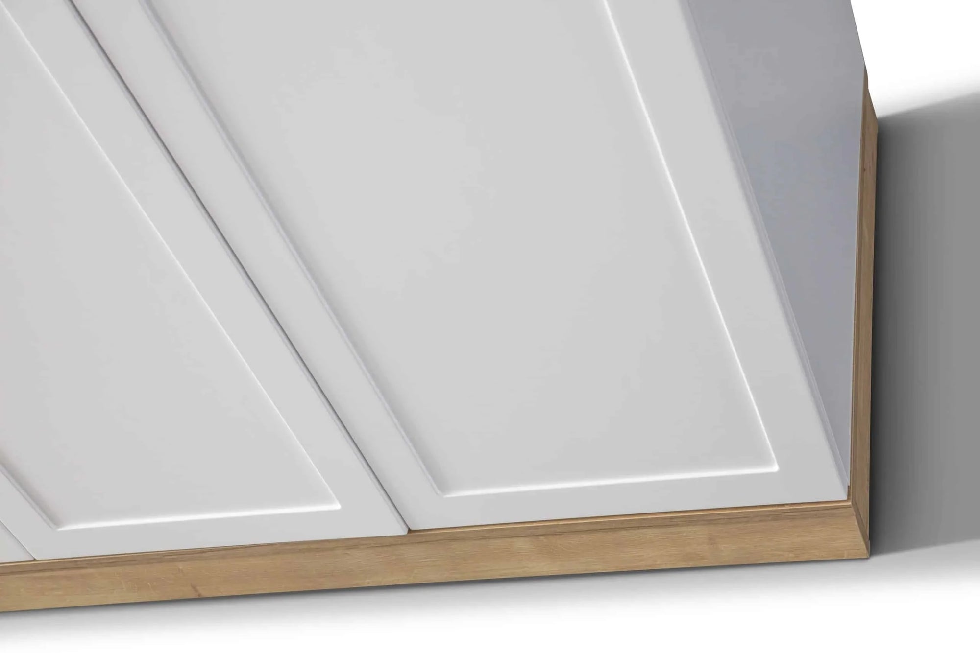 Wardrobe - MDF Wood - White - 270x60x230 cm - Cataloug