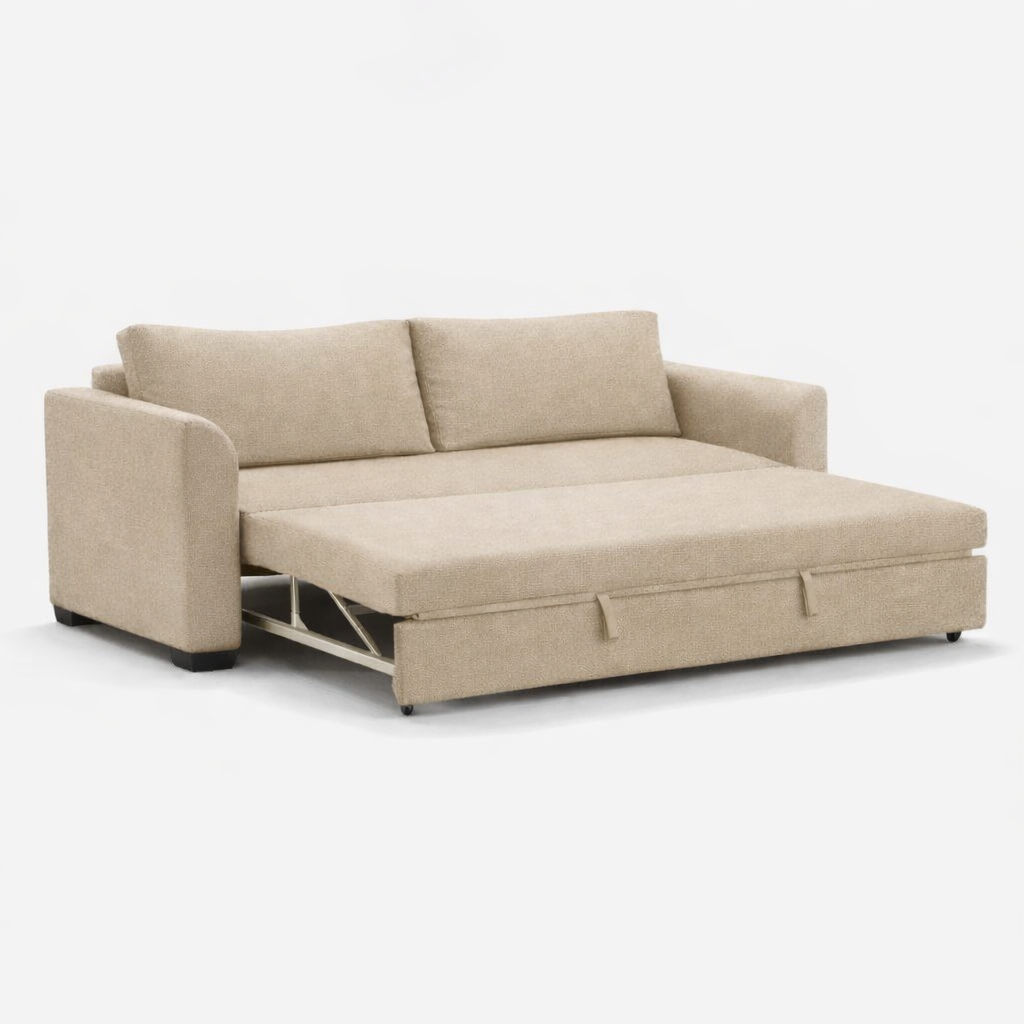 Sofa Bed - Beech Wood - Multi Color - 200x90 cm