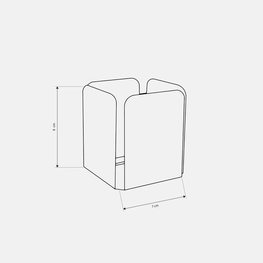 Holder - Steel - Multi Color - 6×7×8 cm - Cataloug