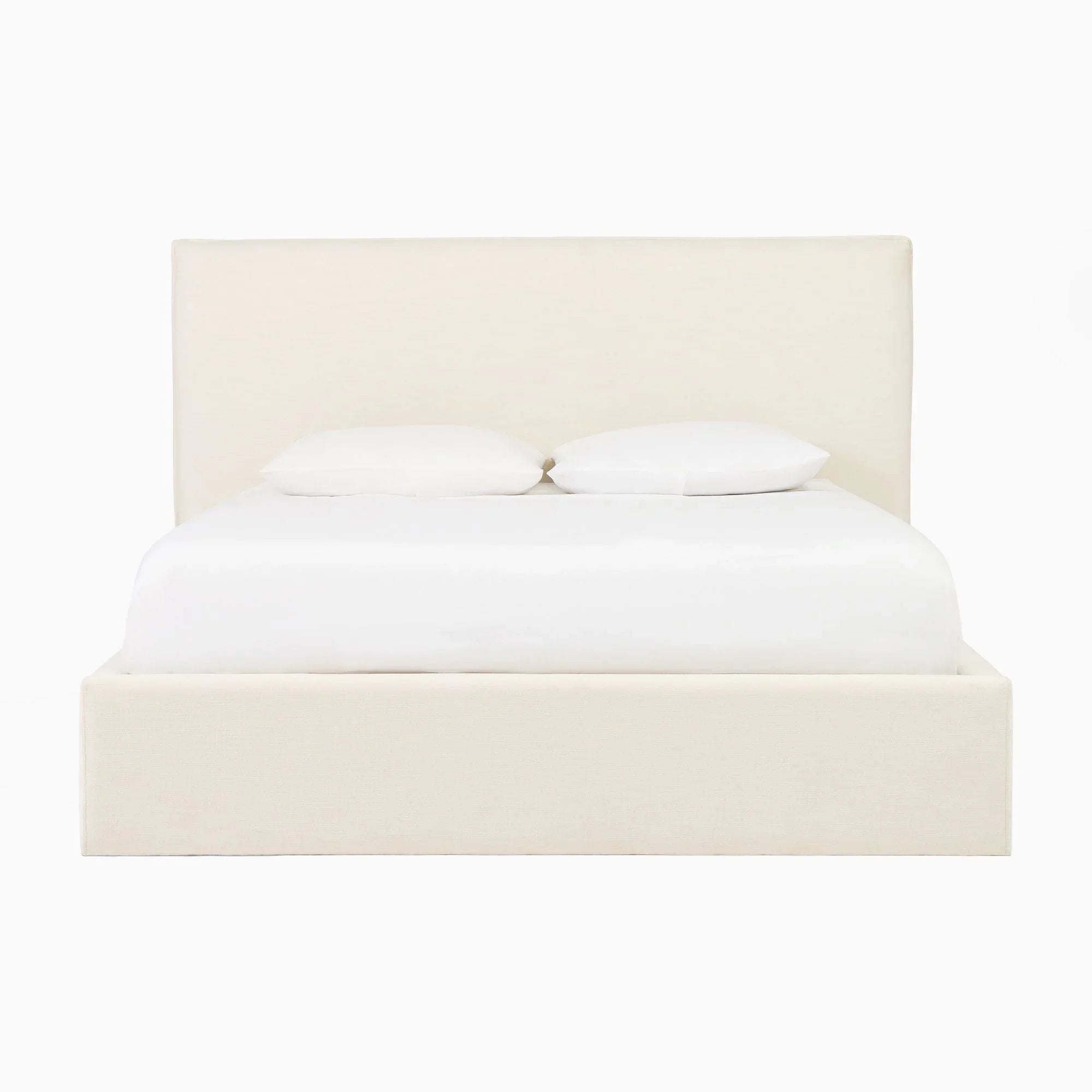 Bed - MDF - Linen - Beige - 160 CM - Cataloug