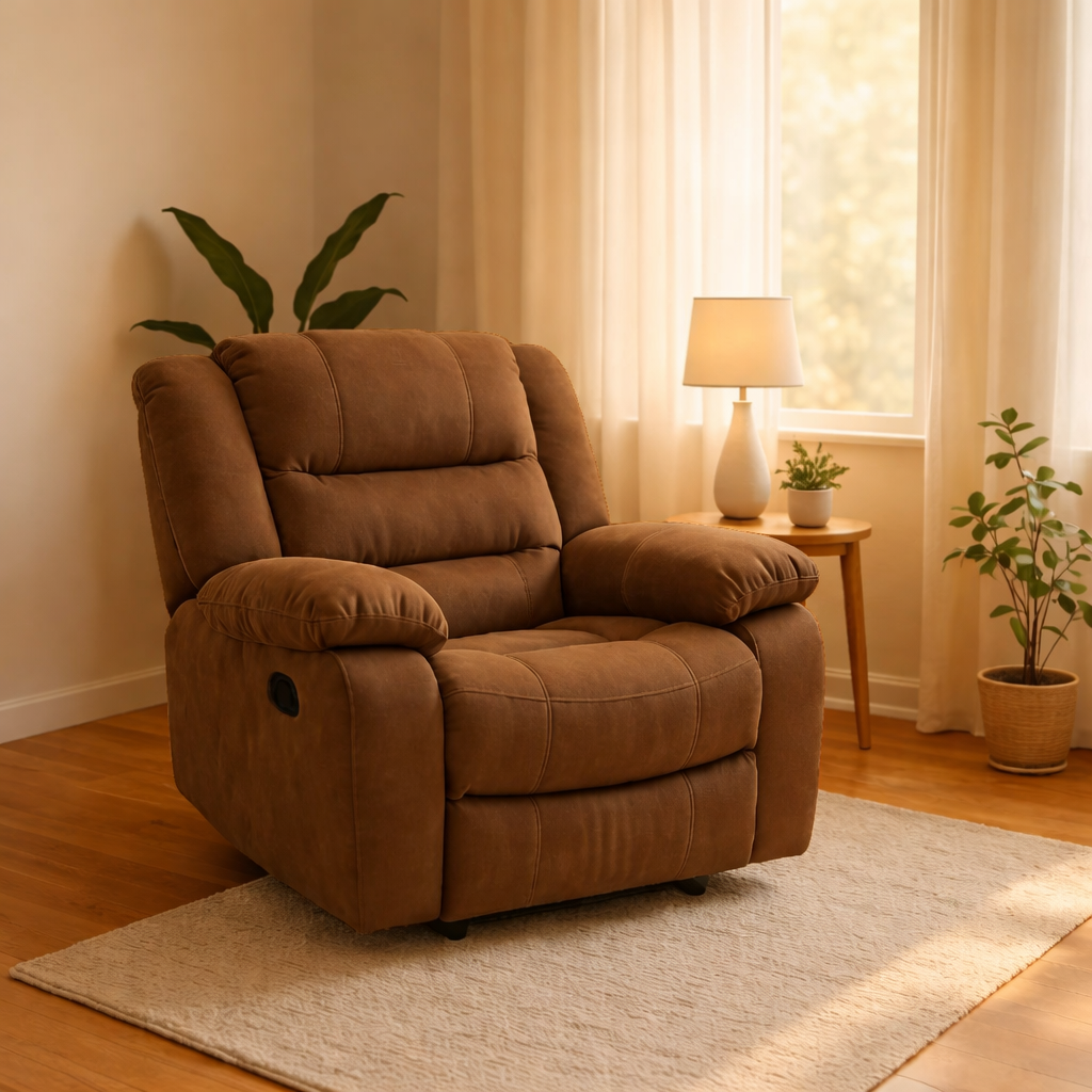 Chair - lazy boy - recliner - Multi Color - 90 X 80 X 100 cm