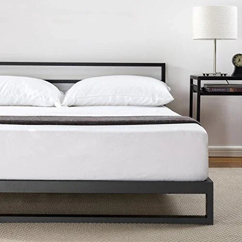 Bed - Steel - Black - 120x200x125 cm