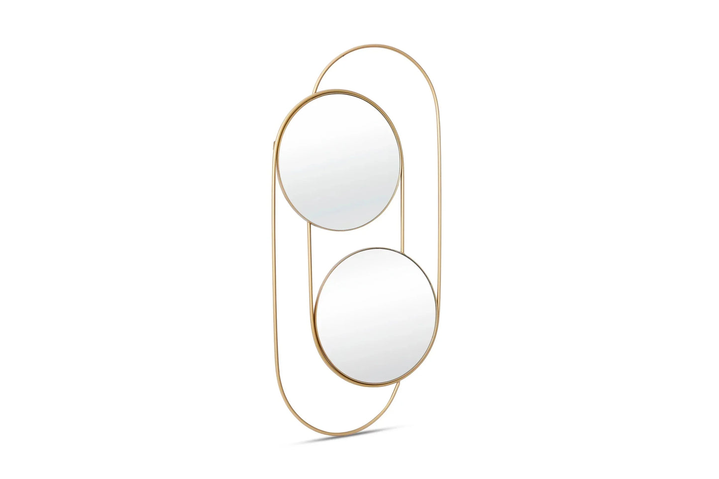 Mirror - Steel - Gold - 80x130 cm
