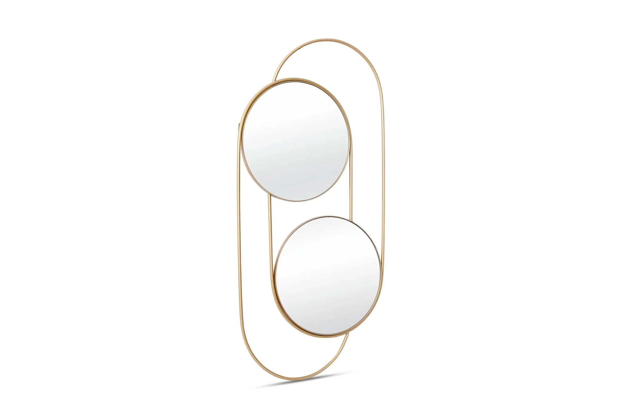 Mirror - Steel - Gold - 80x130 cm