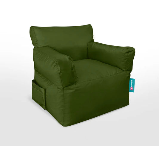 Royal Bean bag Chair - Green- WPV.BB.300.0040