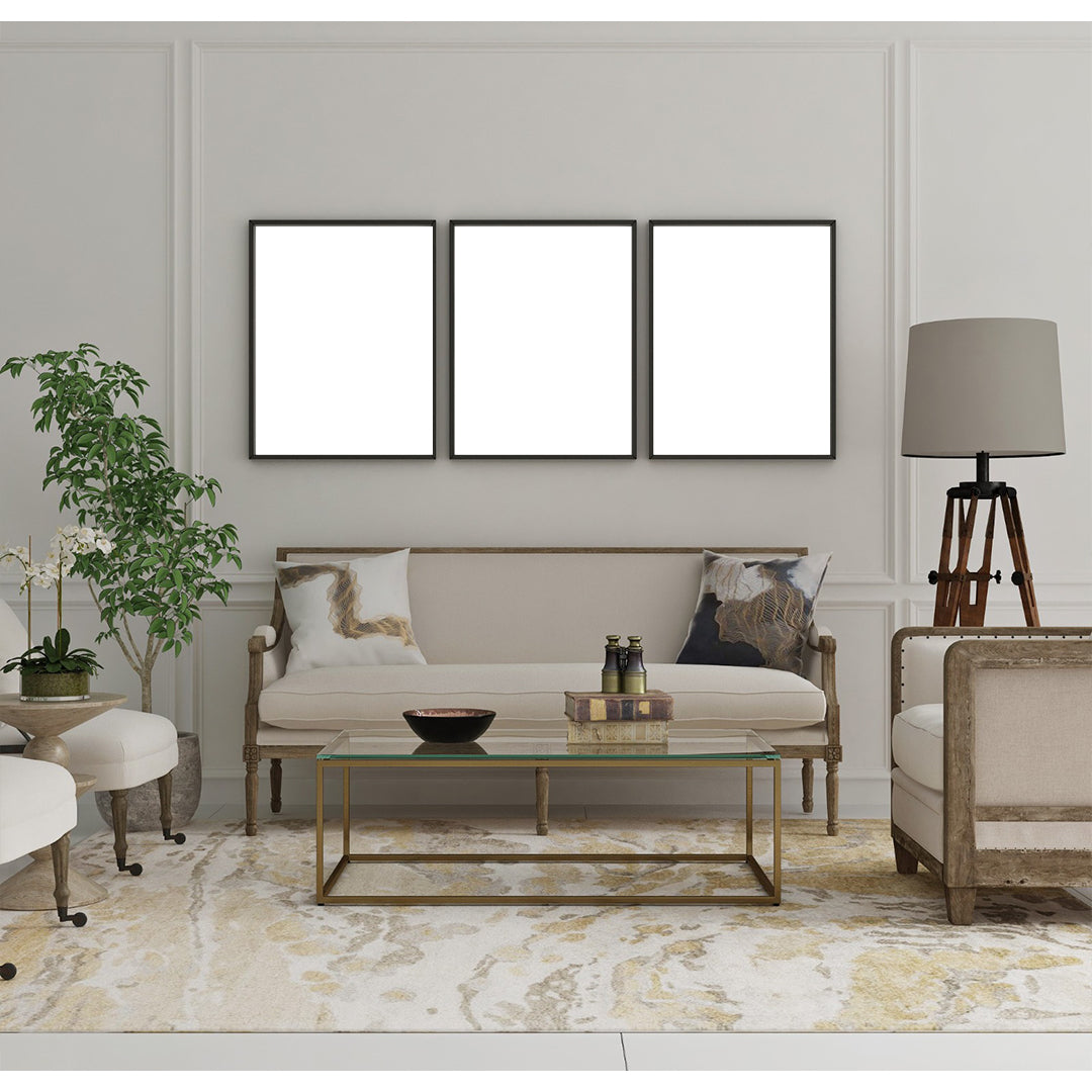 Tableau Set - Multi Color - 3 Pieces - 60x120 cm