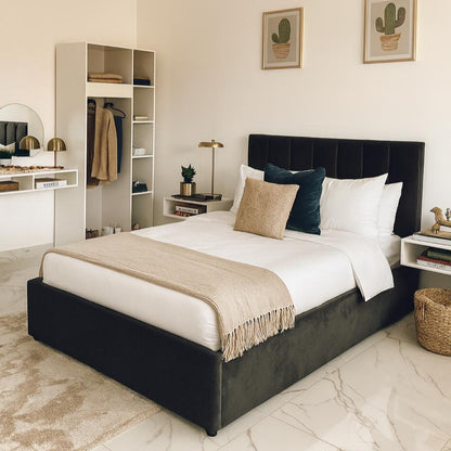 Full Bedroom - MDF  - White & Grey