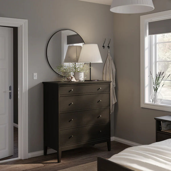 Drawer Unit - MDF Wood - Brown - 89×118×50 cm