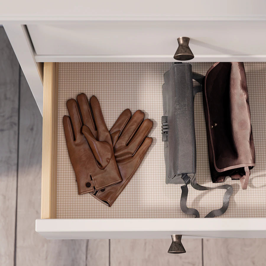 Drawer Unit - MDF Wood - White - 84×135×50 cm