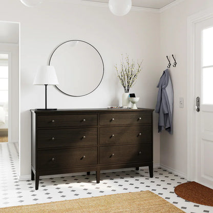 Drawer Unit - MDF Wood - Brown - 162×95×50 cm