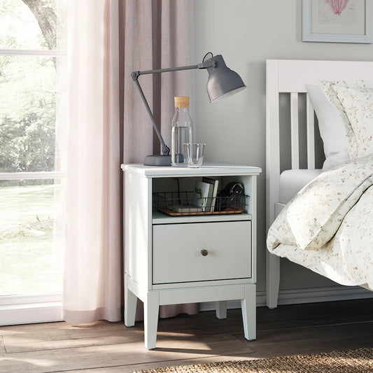 Commode - MDF Wood - White - 47x40x68 cm