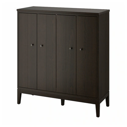 Cabinet - MDF Wood - Brown - 121x50x135 cm