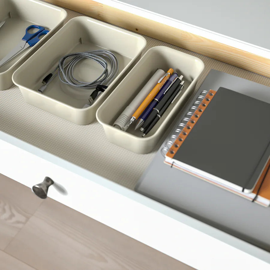 مكتب - خشب MDF - أبيض - 152x70x75 سم