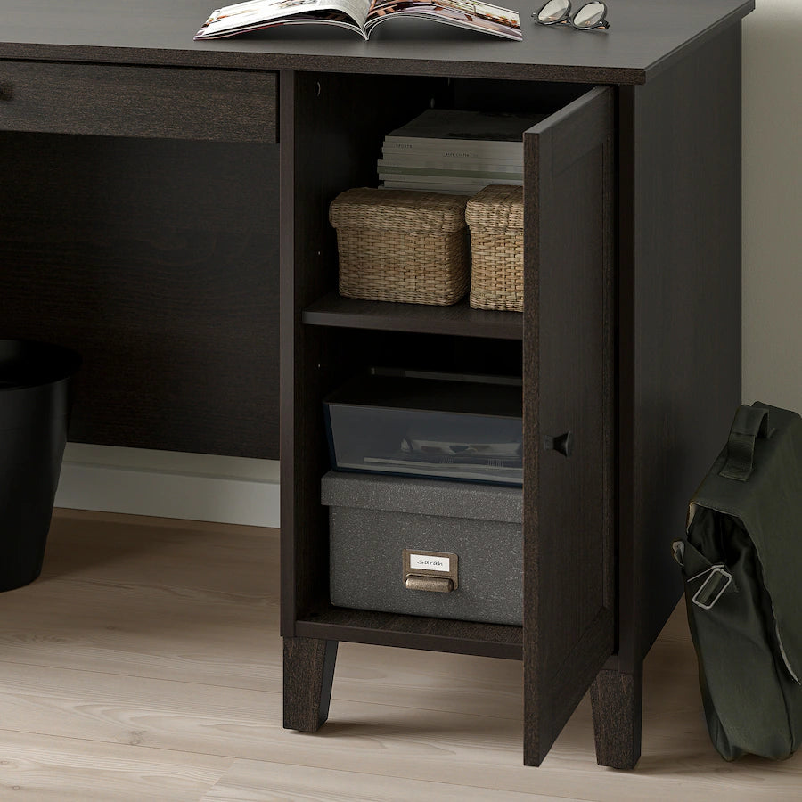 مكتب - خشب MDF - بني - 152x70x75 سم