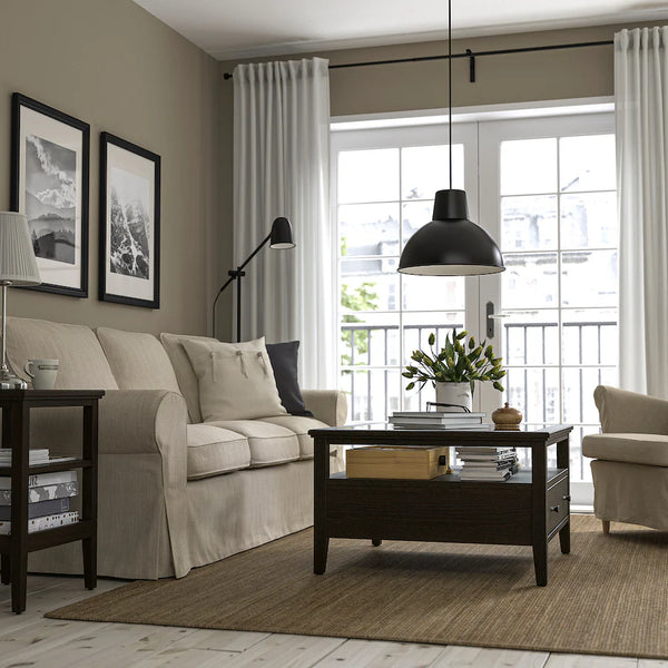 Coffee Table - MDF Wood - Brown - 55x49x107 cm