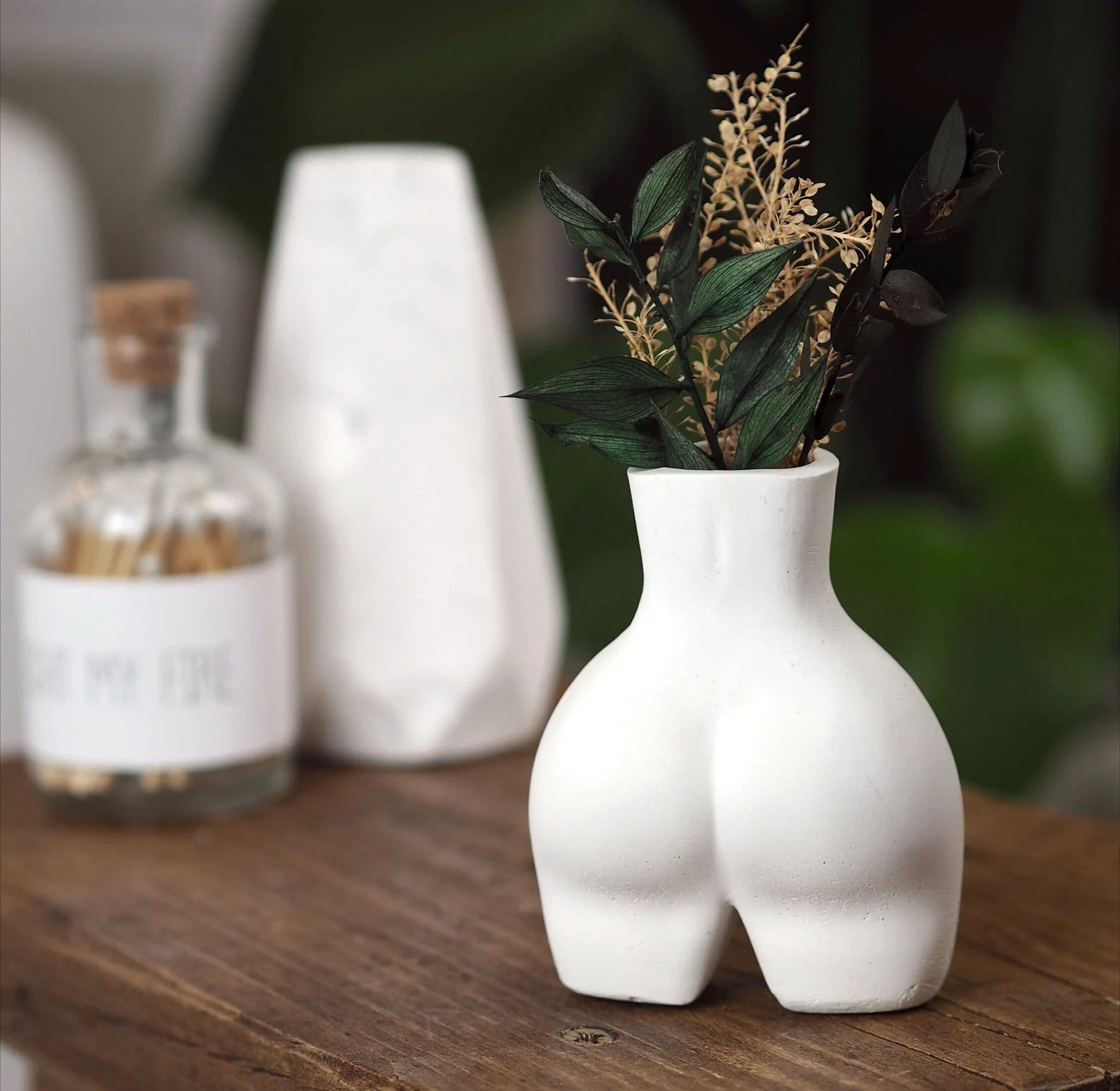 Vase - Pottery - Multi Color