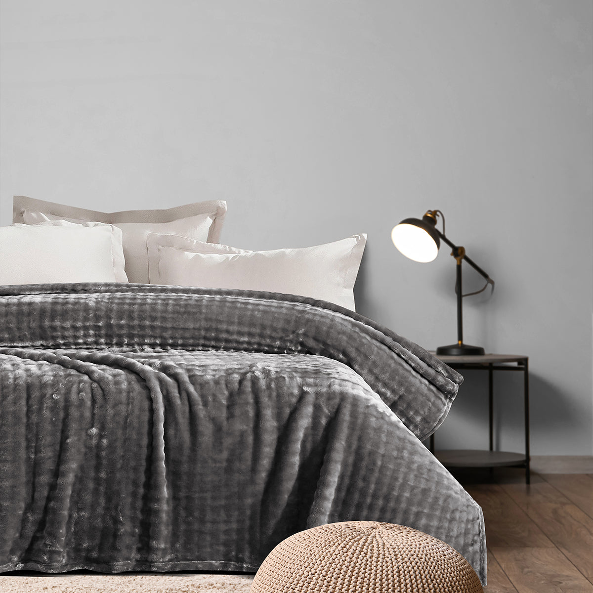 Faux Blanket - Fur - Multi Color - 240x220 cm