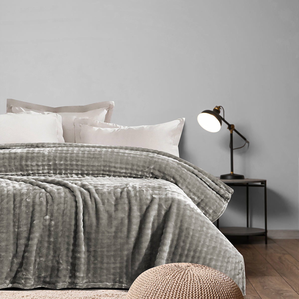 Faux Blanket - Fur - Multi Color - 240x220 cm