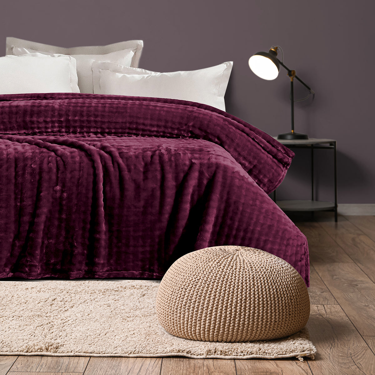 Faux Blanket - Fur - Multi Color - 240x220 cm