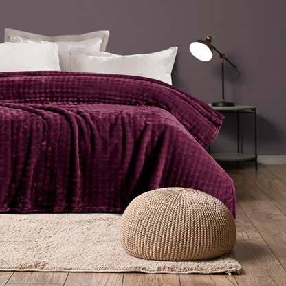 Faux Blanket - Fur - Multi Color - 240x220 cm