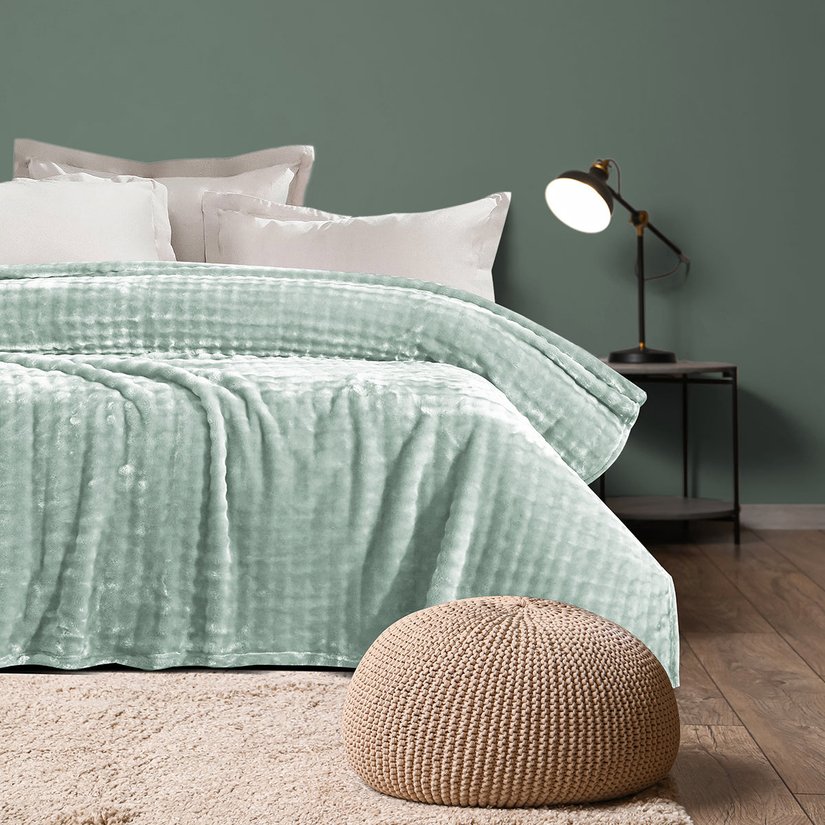 Faux Blanket - Fur - Multi Color - 240x220 cm