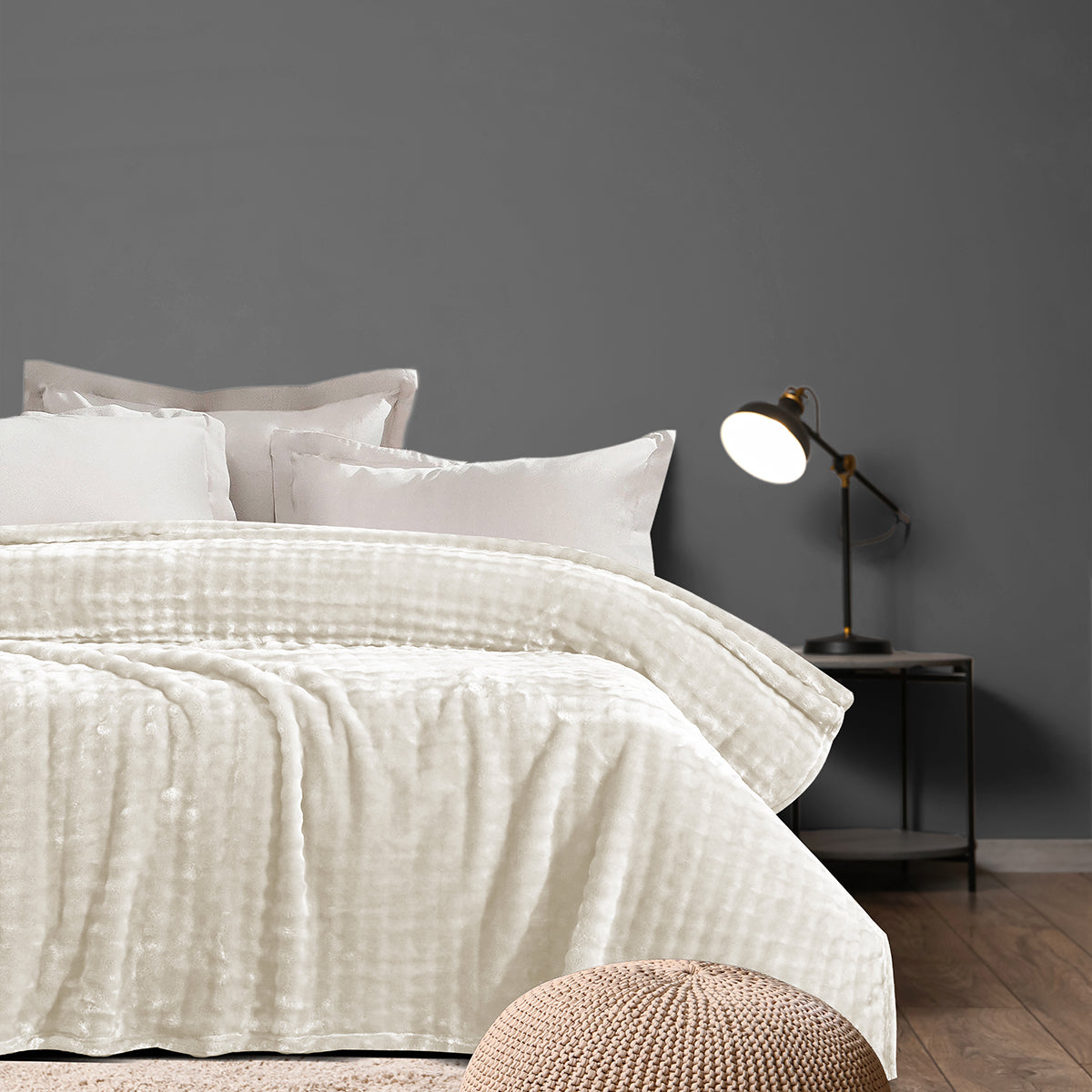 Faux Blanket - Fur - Multi Color - 240x220 cm