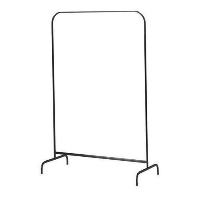 Clothes Hanger - Steel - Black - 100x40x180cm
