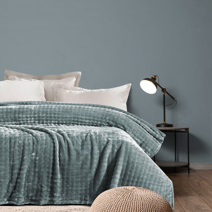 Faux Blanket - Fur - Multi Color - 240x220 cm