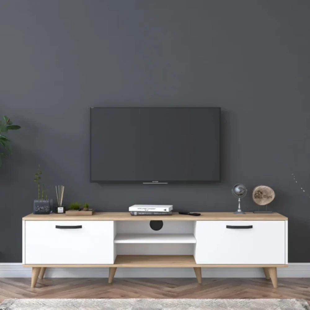 TV Unit - MDF Wood - Multi Color - 180x30x45 cm - Cataloug