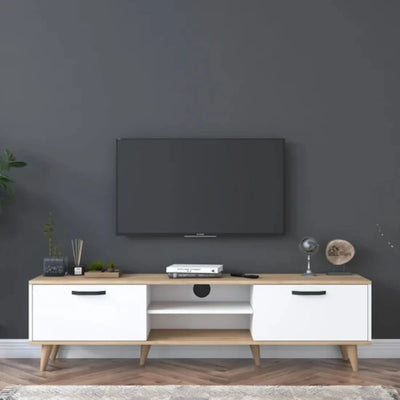 TV Unit - MDF Wood - Multi Color - 180x30x45 cm - Cataloug