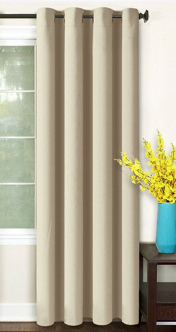 Curtains Blackout - Beige - Multi Size