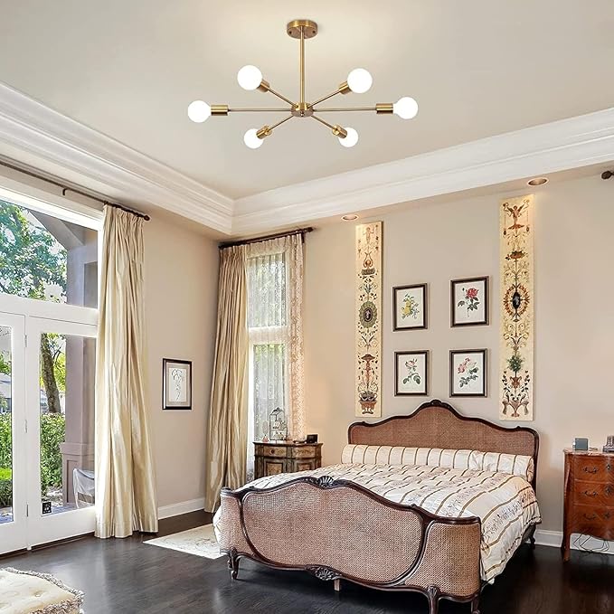 نجفة - معدن - دهبي - 40×50×40 سم