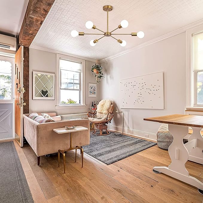 نجفة - معدن - دهبي - 40×50×40 سم