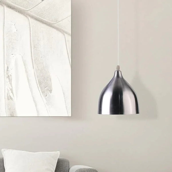 Ceiling Lamp - Aluminum - Grey - 50×20×50 cm