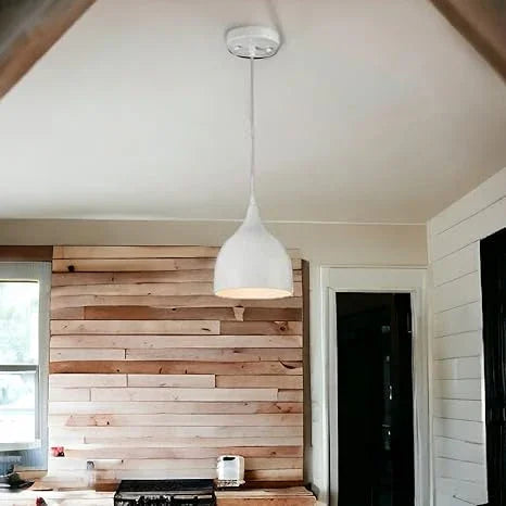 Ceiling Lamp - Aluminum - White - 50×20×50 cm