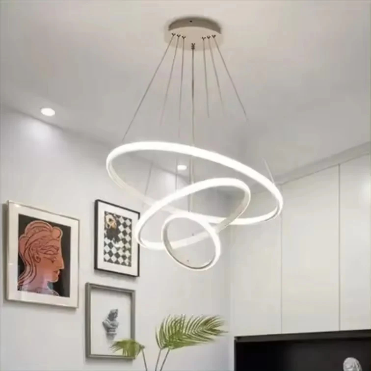 نجفة - معدن - بلاستيك - أبيض - 60×60×60 سم