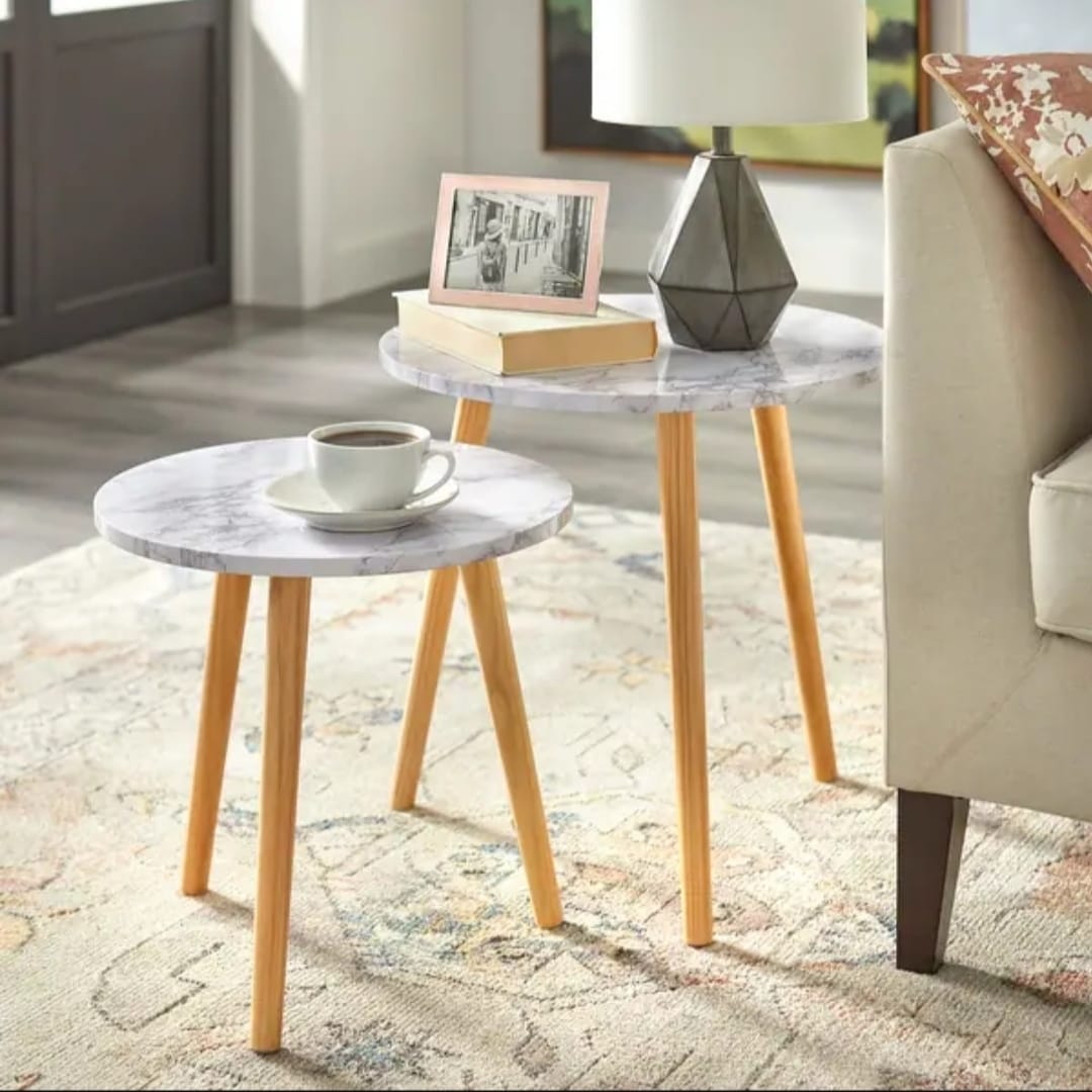 White - multi-size table set - Cataloug