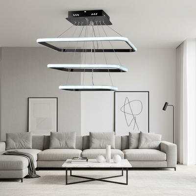 نجفه- معدني - أسود - 70 × 60 سم