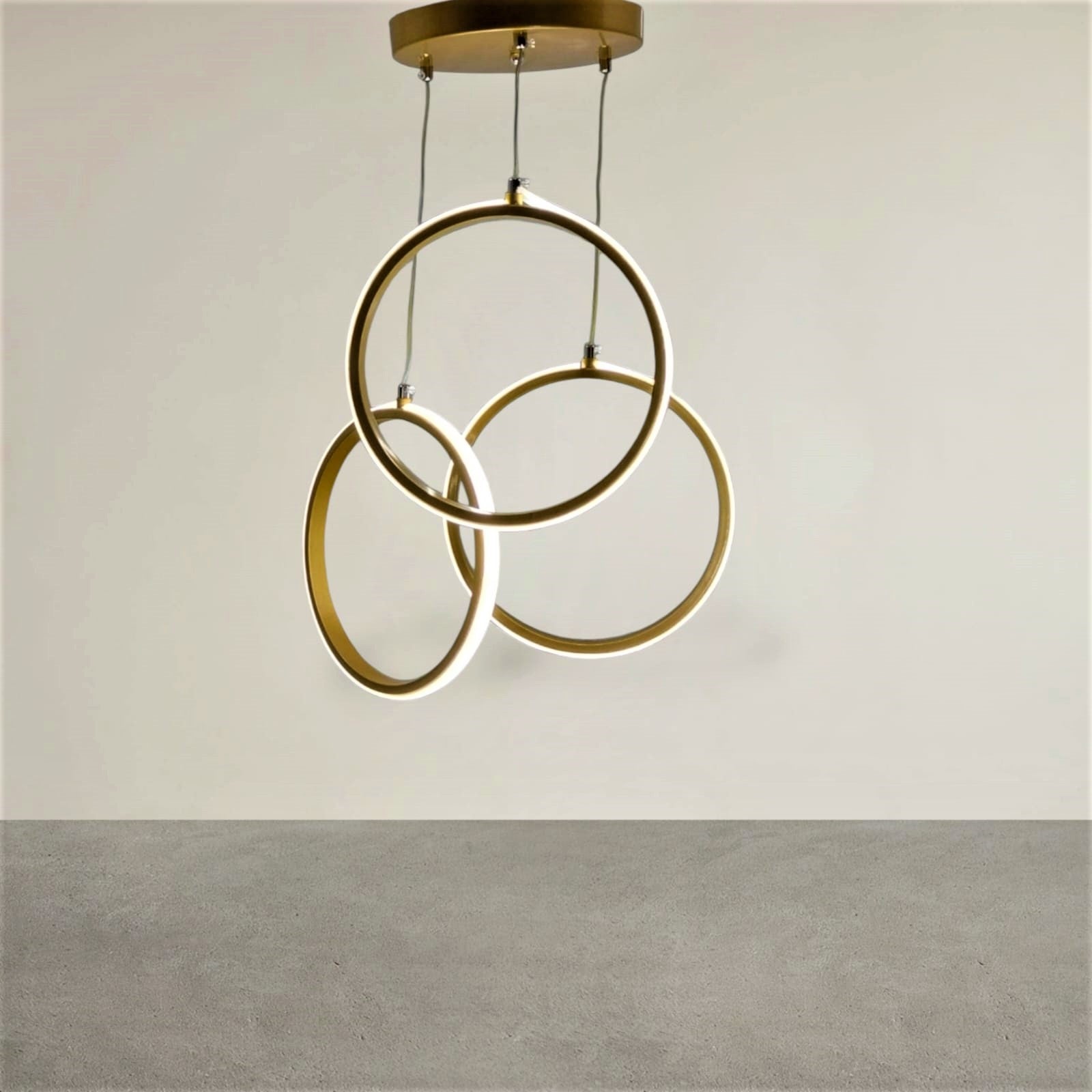 Chandelier - Metal - Gold - 60 x 30 cm