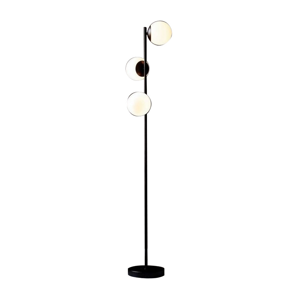 Floor Lamp - Metal - Black - 160x40 cm