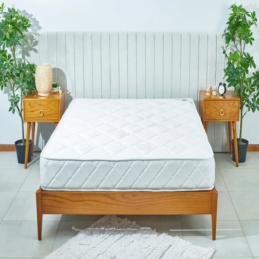 American Bonnell Mattress - Double net - Silver - 140 x 200 x 23 cm