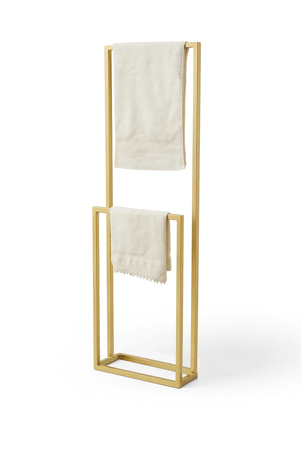 Towel Holder - Steel - Gold - 120x15x40 cm - Cataloug