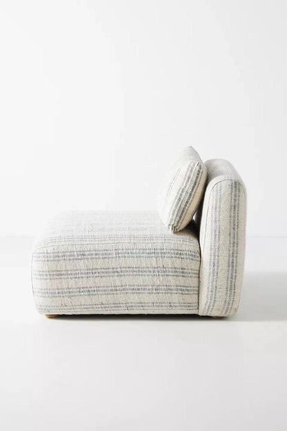 Chair - Natural Wood - Linen - Beige - 82 x 104 x 68 cm