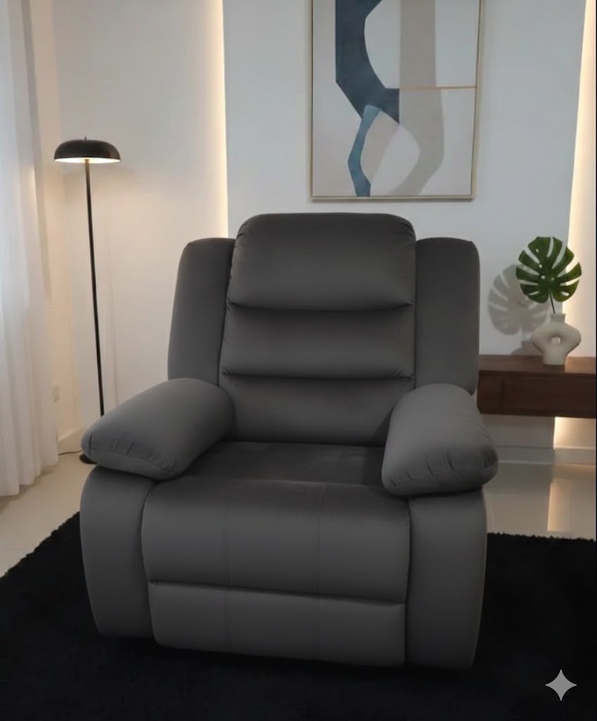 كرسي استرخاء - ركلينر- متعدد الألوان - 90 × 80 × 100 سم