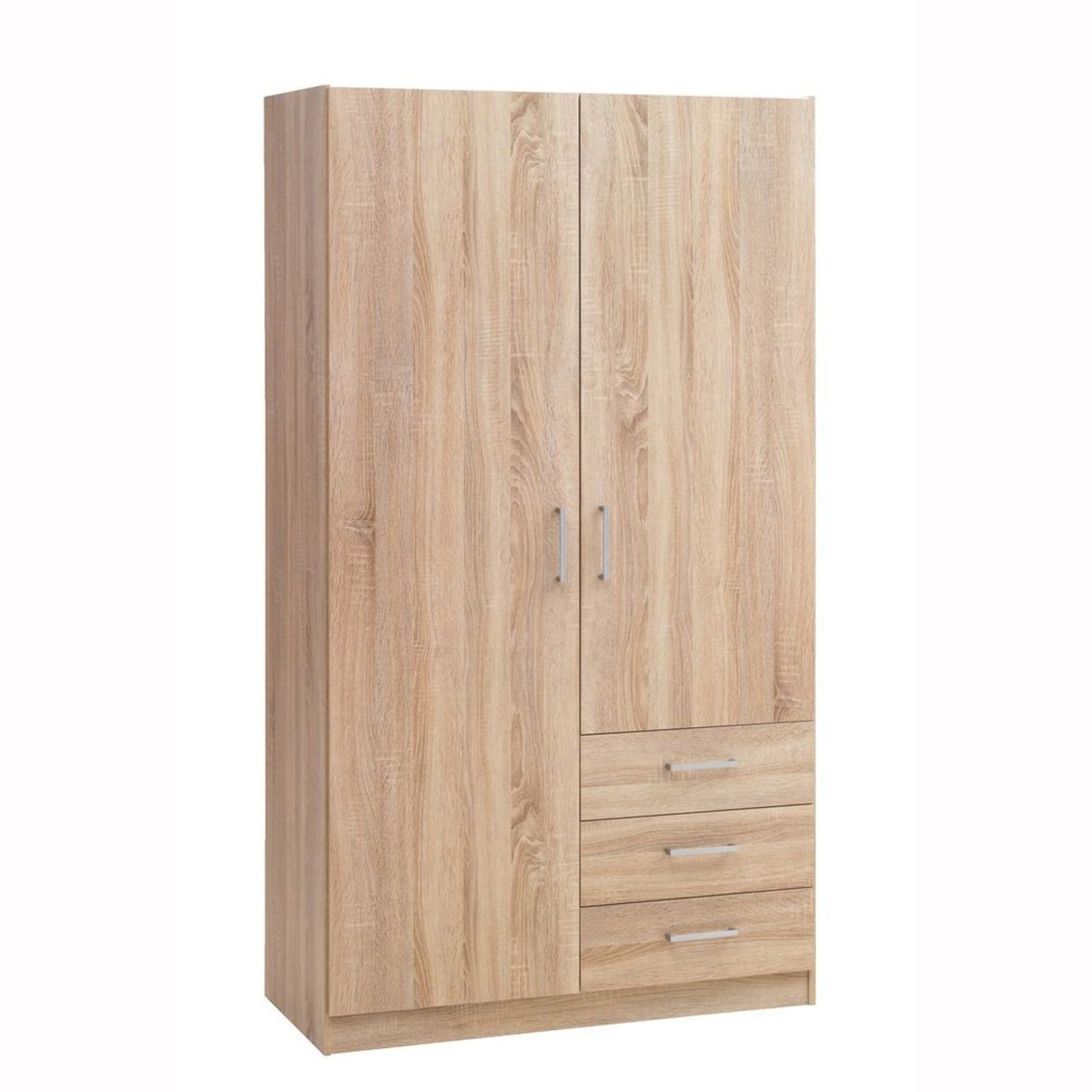 Wardrobe - MDF Wood - Beige - 120 x 220 cm