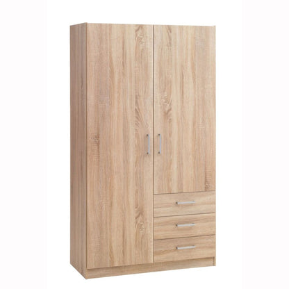 Wardrobe - MDF Wood - Beige - 120 x 220 cm