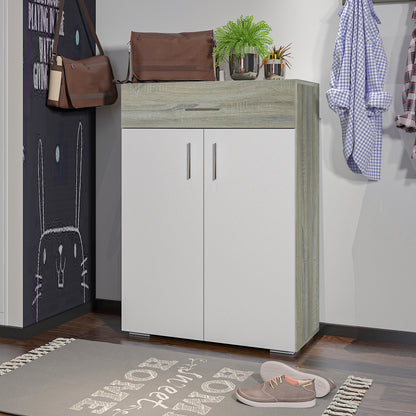 Shoe Cabinet - Multi Color - MDF - 112x80x37 cm