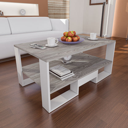 Coffee Table - MDF - Multi Color - 100x60x45 cm