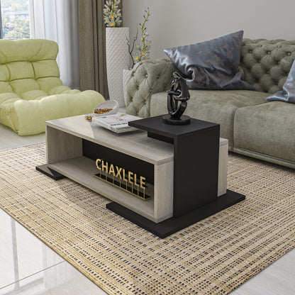 Coffee Table - Multi Color - MDF - 116x60x40 cm