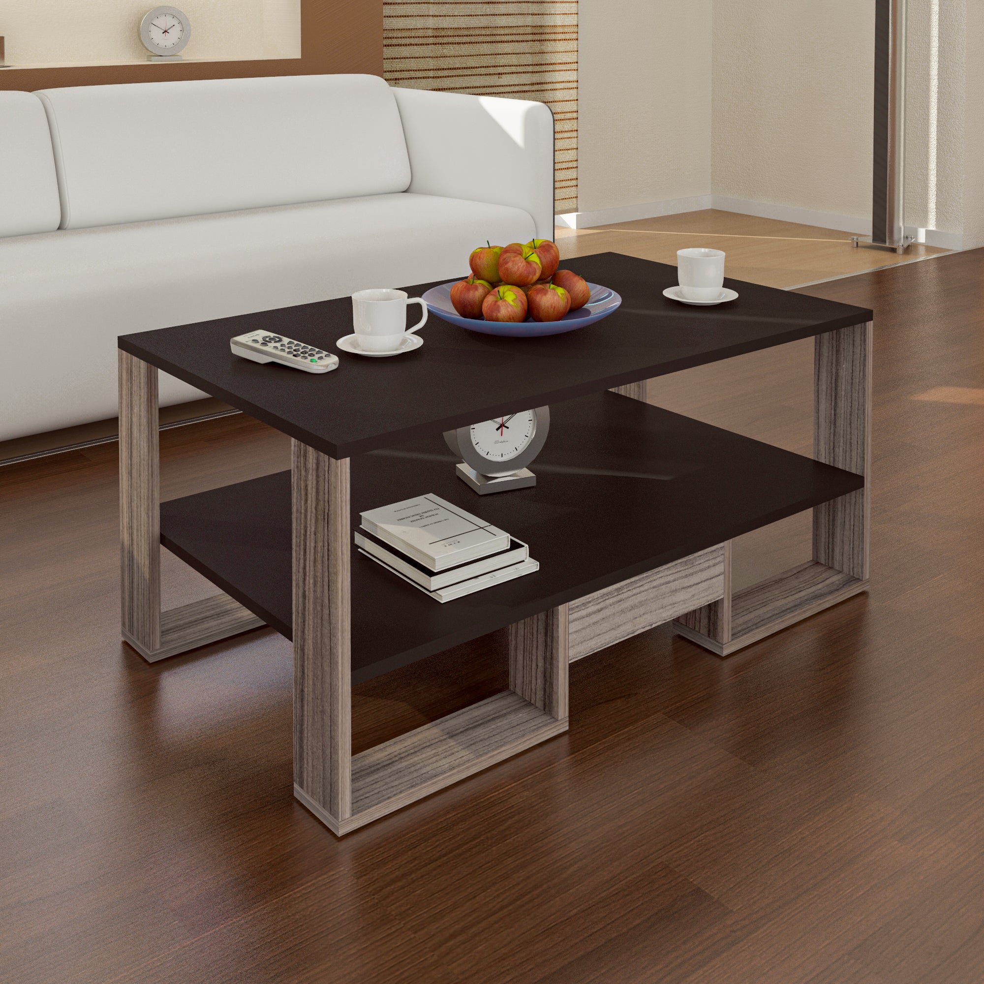 Coffee Table - MDF - Multi Color - 100x60x45 cm
